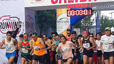 Éxito de la Primera Carrera de El Sol de Toluca: ganadores y participación masiva