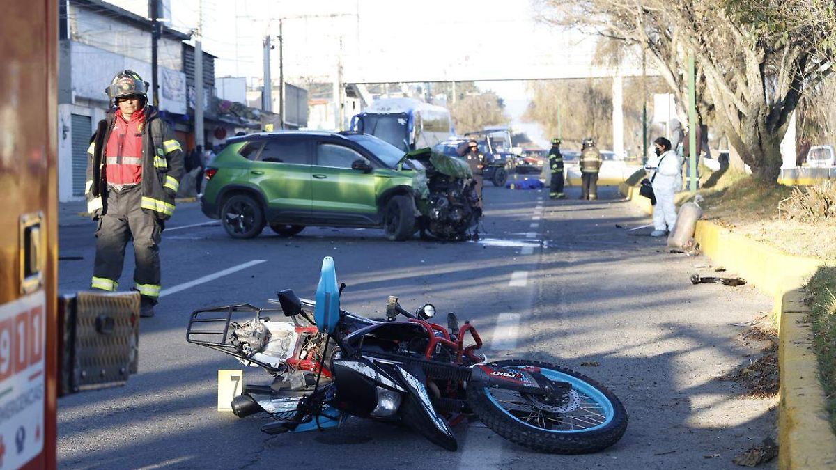 Accidentes viales en el Valle de Toluca dejan dos muertos y un lesionado en las últimas horas