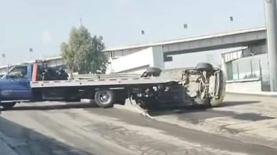 Accidentes y congestión en el Valle de México por lluvias y carreteras mojadas