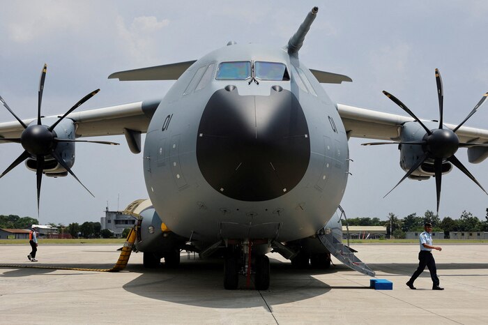 Airbus desarrolla versión avanzada del A400M como portadrones capaz de desplegar 50 UAVs para operaciones de ataque profundo