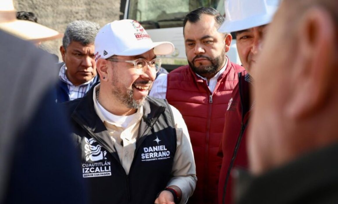 Alcalde de Cuautitlán Izcalli supervisa zonas críticas por lluvias para prevenir inundaciones