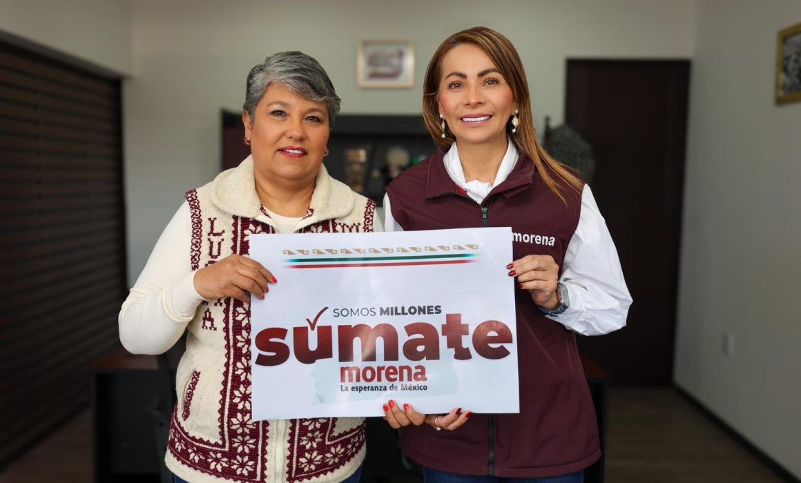 Alcaldesa de Mexicaltzingo oficializa su incorporación a Morena tras renunciar al PRI