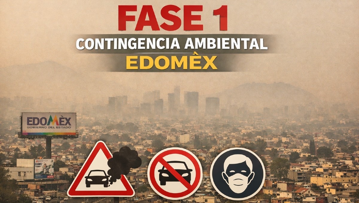 ¡Alerta en Edomex! Las zonas MÁS afectadas por la Contingencia Ambiental hoy 26 de diciembre