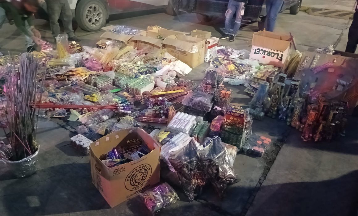 ¡Alerta en Toluca! Cómo el operativo contra la pirotecnia salvó 300 kilos de potenciales accidentes fin de año