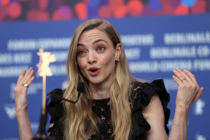 Amanda Seyfried defiende en Berlinale el cine para mujeres y el liderazgo femenino