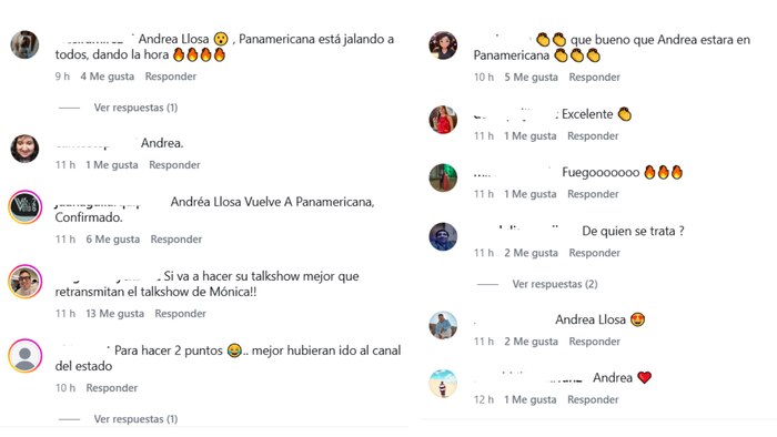 Andrea Llosa regresa a Panamericana TV en 2026 con programa de corte social y de denuncia