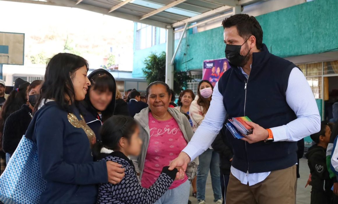 Anuar Azar impulsa valores y actividad física en escuela primaria de Atizapán de Zaragoza