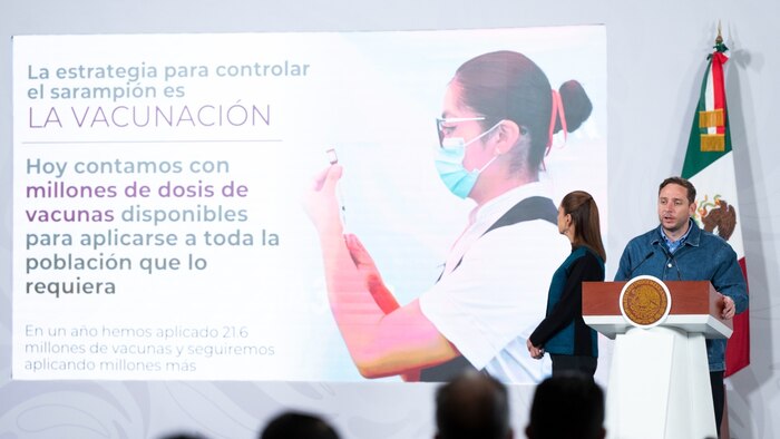 Aplican más de 8 millones de vacunas contra el sarampión en tres semanas en México; expertas llaman a vacunarse en áreas con mayores casos