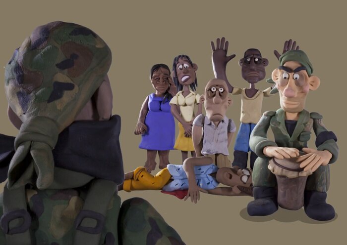 Artista plasma la masacre de El Salado con plastilina para preservar la memoria y educar sobre la violencia