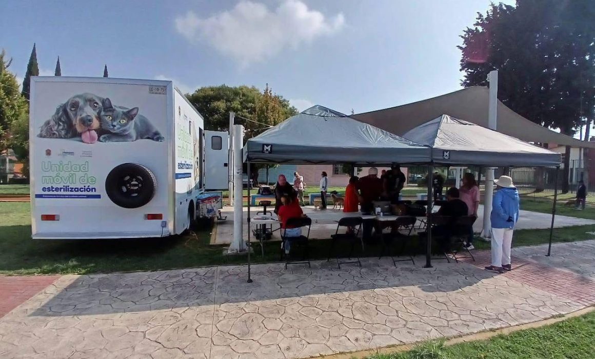 Ayuntamiento de Metepec implementa programa móvil para ofrecer servicios veterinarios en colonias