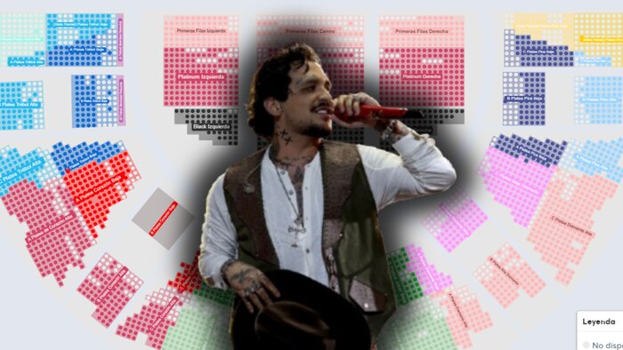 Baja venta de boletos para Christian Nodal en Chile, con menos del 30% en Gran Arena Monticello