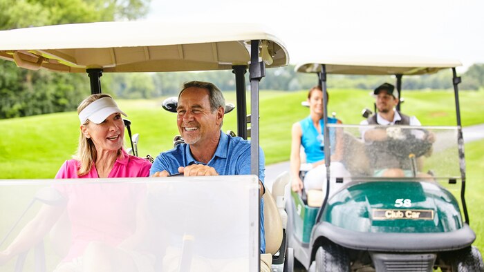 Barrios de Estados Unidos donde predominan los carritos de golf como medio de transporte