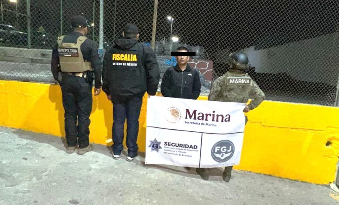 ¡Cae El Ray! El presunto jefe del brutal 'Crazy Group' y 'La Chokiza' en Ecatepec