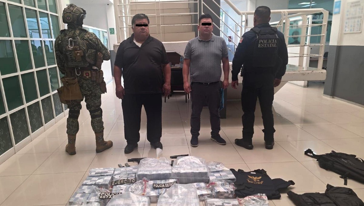 ¡Caen en Edomex con 37 millones y armas de fuego en camioneta blindada! ¿Qué revela esta operación?