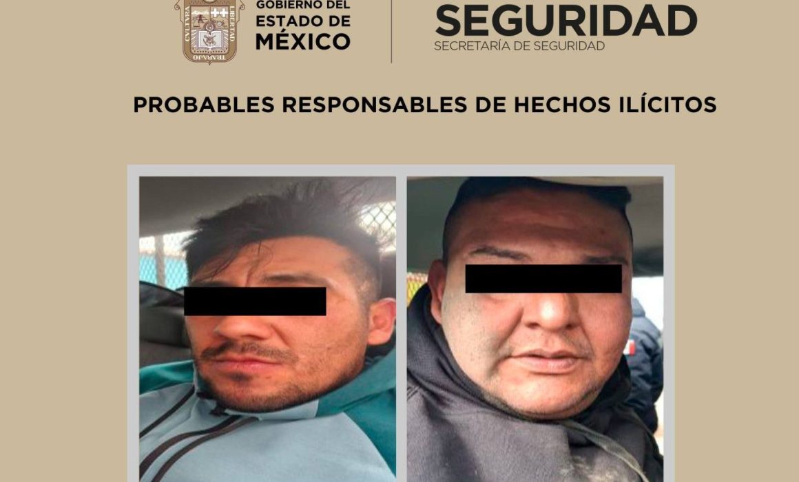 Capturan a ladrones que asaltaron una casa en Ecatepec: ¡el prontuario completo!