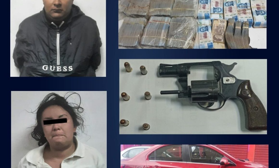 ¡Cayeron en Nezahualcóyotl con más de 7 millones de pesos en un robo violento!