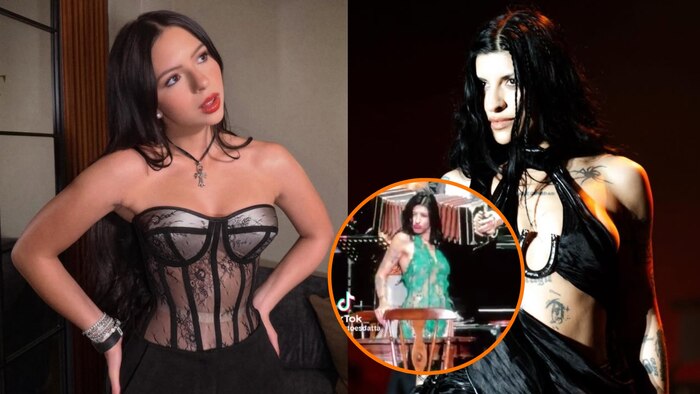 Cazzu enfrenta críticas tras presunta burla a Ángela Aguilar durante concierto en Argentina