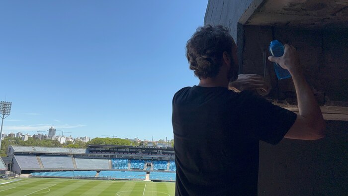 Científicos uruguayos investigan bacterias del Estadio Centenario para reparar fisuras de manera ecológica