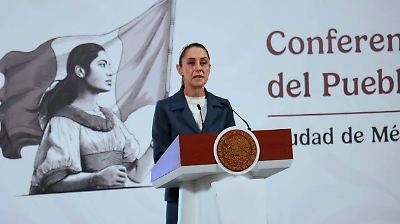 Claudia Sheinbaum cierra su gira nacional por el primer año de gobierno en el Zócalo de la Ciudad de México