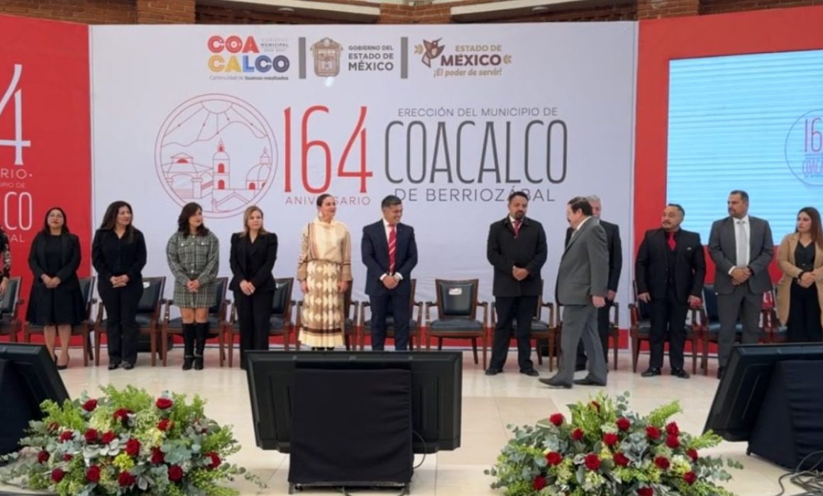 Coacalco celebra 164 años de historia con reducción de delitos y avances en seguridad y bienestar