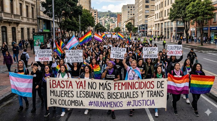 Colombia lidera en América Latina por el mayor número de homicidios de mujeres LBT entre 2022 y 2025