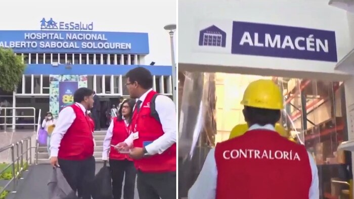 Contraloría realiza intervención en el Hospital Sabogal de EsSalud por irregularidades en compras y manejo de insumos médicos