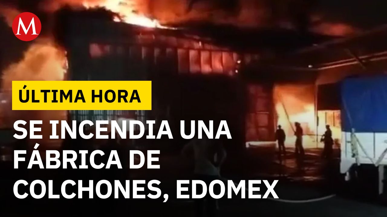¡Creciente Incendio en Ixtapaluca: La Fábrica de Colchones que Sacudió al Estado de México!