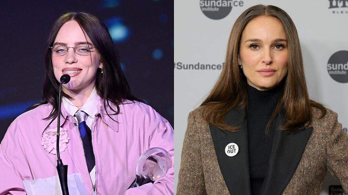 De Billie Eilish a Natalie Portman: Famosos que desafían las políticas migratorias de EU y el uso del ICE
