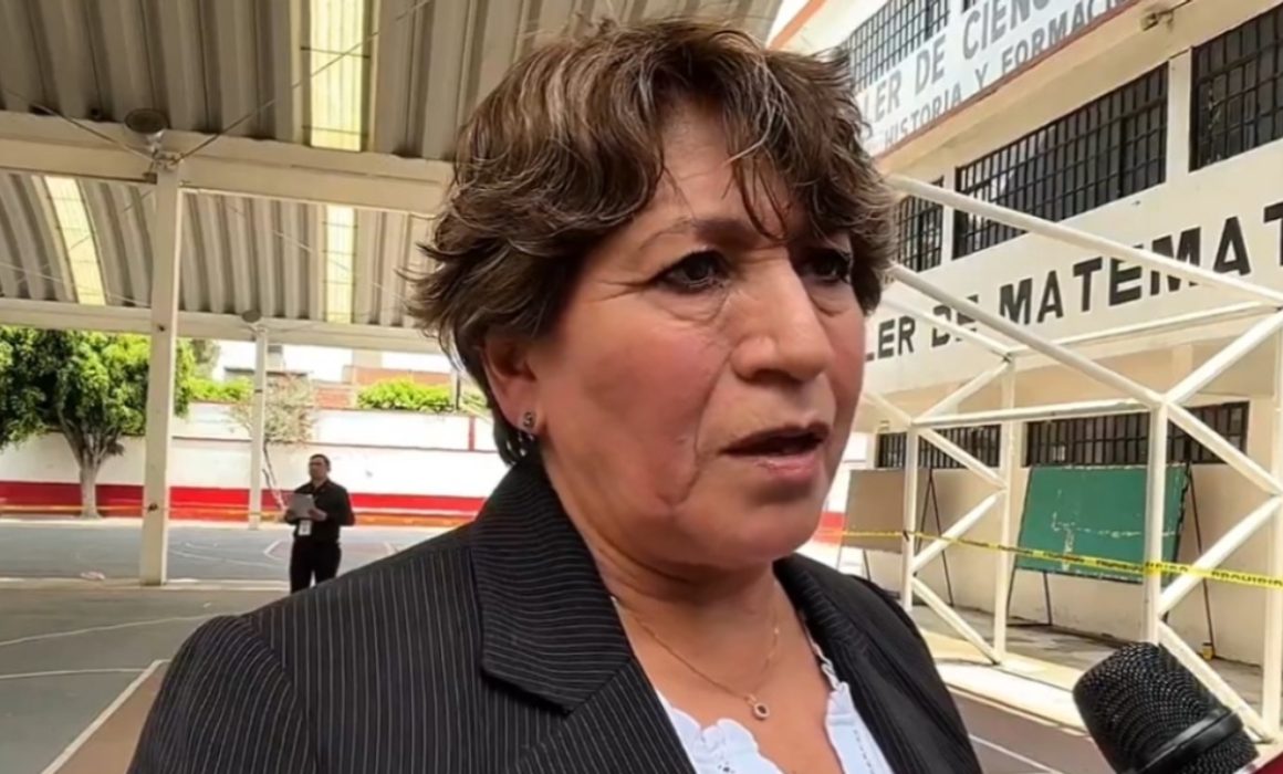 Delfina Gómez emite su voto en Texcoco y llama a participar en las elecciones