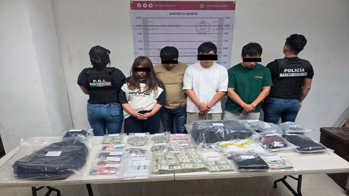Detienen a cuatro personas por robo millonario en Quintana Roo y planes de fuga a Toluca