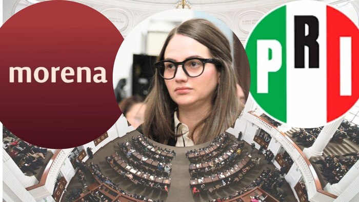 Diputados de Morena respaldan a legisladora priista Tania Larios tras denuncia de acoso sexual en la Ciudad de México