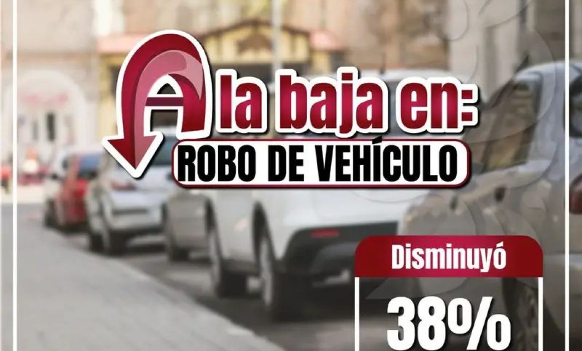 Disminuye el robo de autos en Cuautitlán Izcalli durante enero de 2026