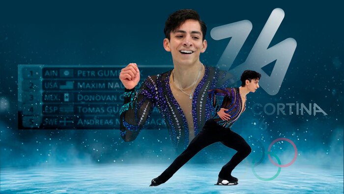 Donovan Carrillo establece récord en final olímpica de Milano-Cortina 2026, marca histórica para México en patinaje artístico