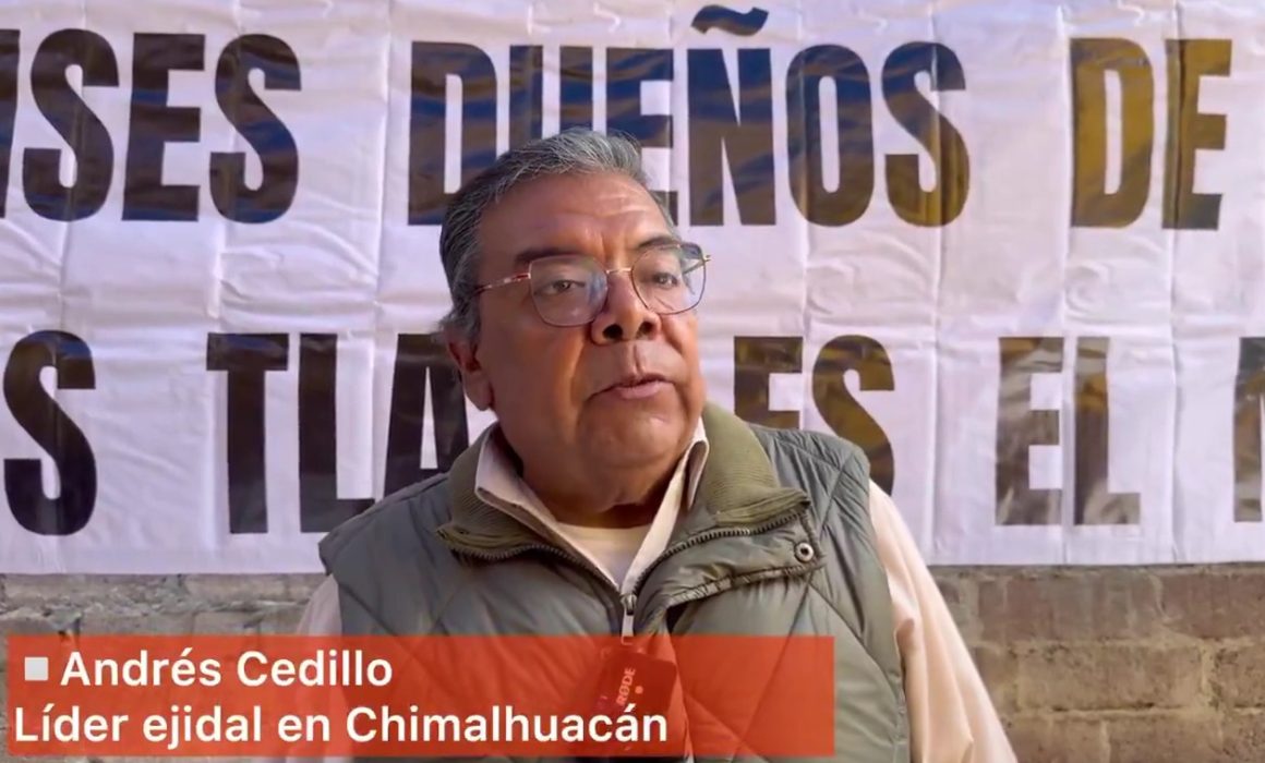 Ejidatarios de Chimalhuacán bloquean vías para exigir reconocimiento de tierras en el Lago Texcoco