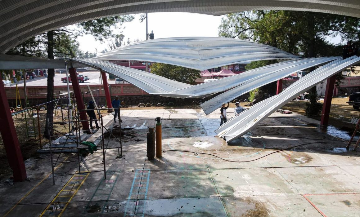 ¿El fin de las clases en Teotihuacán? La inesperada granizada que lo cambió todo