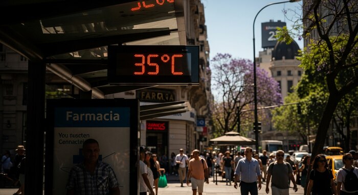 El frente frío 34 reduce temperaturas en el norte y noreste de México mientras el calor persiste en gran parte del país