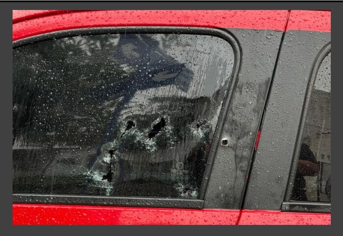 Empleado municipal y chofer de aplicación se defiende a balazos durante intento de robo en Laferrere