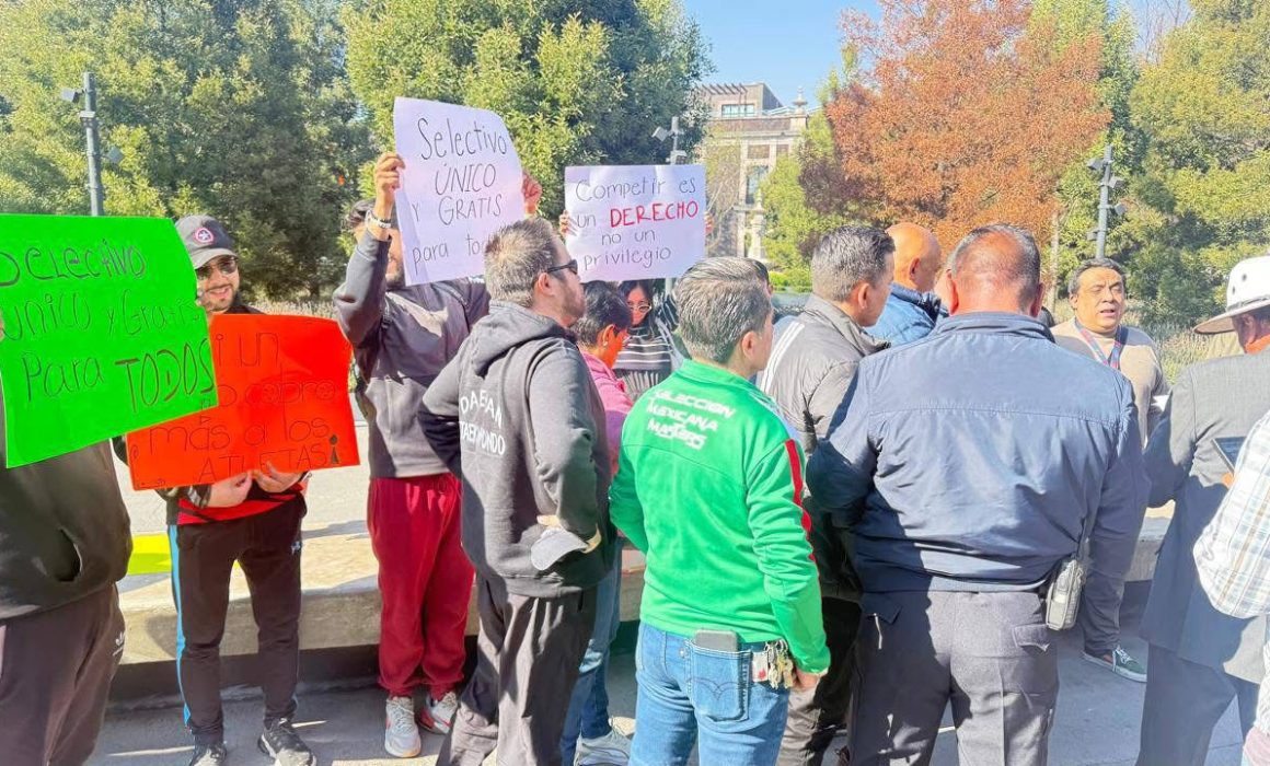 ¡Enfrentan a las autoridades! Padres y maestros de taekwondo en Toluca exigen cambios urgentes