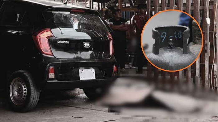 Explosión en taller mecánico en Chiclayo deja un muerto y una herida grave por manipulación de gas LP