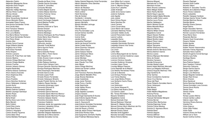 Frente Amplio Democrático presenta más de 400 firmas en contra de la reforma electoral del gobierno federal