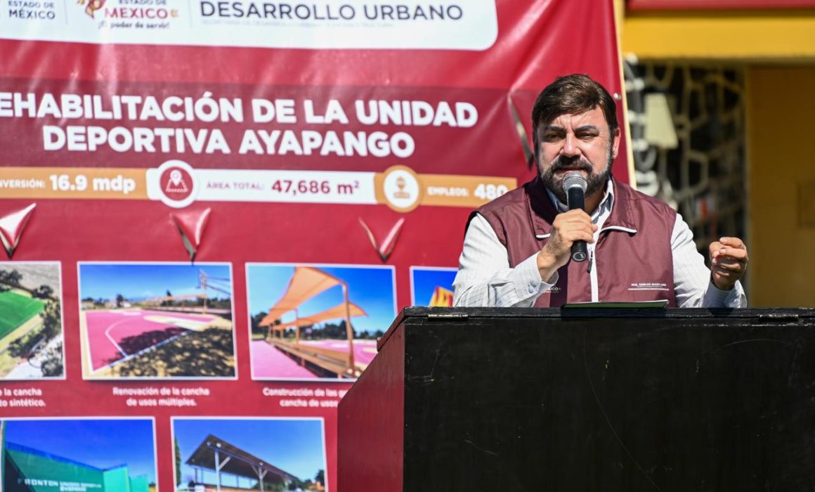 GEM Renueva la Unidad Deportiva Ayapango con Inversión Social de 16.9 Millones de Pesos