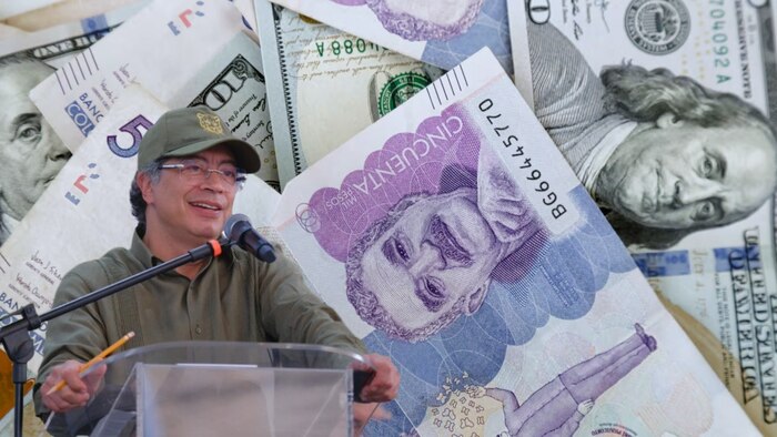 Gobierno de Gustavo Petro supera los 200 billones de pesos en recaudación mediante impuestos, pensiones y emisión de deuda