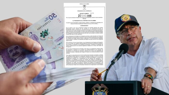 Gustavo Petro argumenta que la suspensión del estado de emergencia económica fue para proteger a los ricos y evitar que paguen más impuestos en Colombia