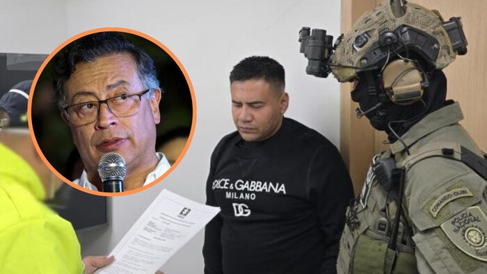 Gustavo Petro ordena al ministro de Justicia extraditar a alias ‘Pipe Tuluá’ a Estados Unidos