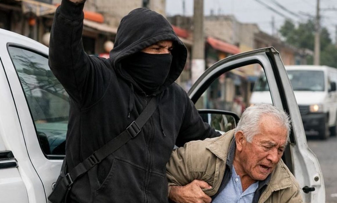 ¿Hasta cuándo la inseguridad en Chalco? La impactante historia de un anciano asaltado y despojado de su camioneta