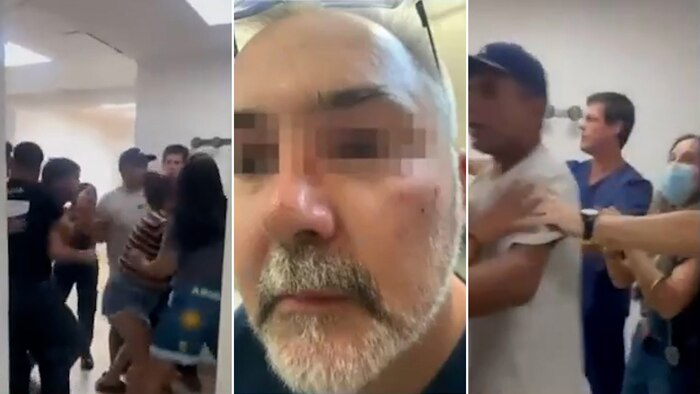 Hospital de Monte Grande registra agresión a médicos por retraso en atención y puerta rotas