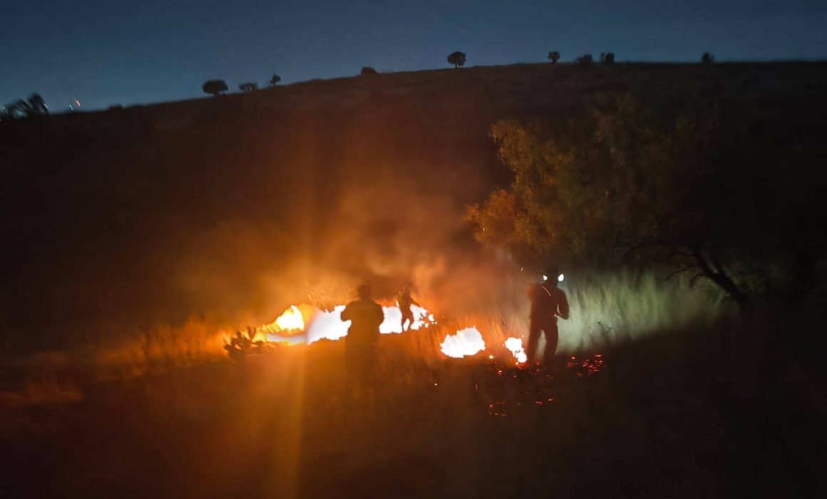 Incendio en el Cerro del Elefante en Ixtapaluca moviliza a bomberos y protección civil