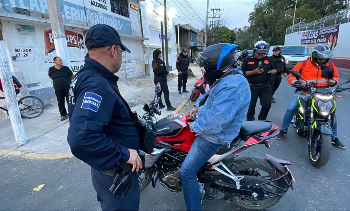 ¡Increíble! Así recuperó Ecatepec 18 motocicletas robadas en menos de un mes
