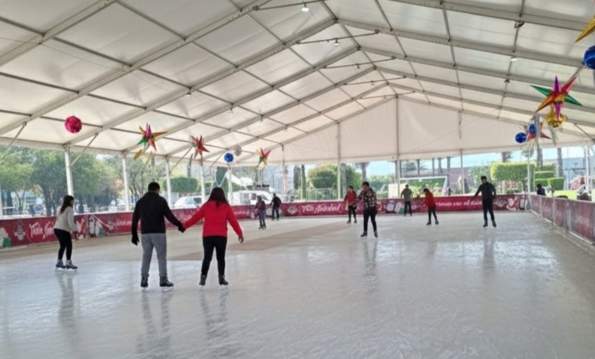 ¡Increíble! Descubre la pista de hielo gratuita para familias en Valle de Chalco y cómo cambiará tus fiestas decembrinas