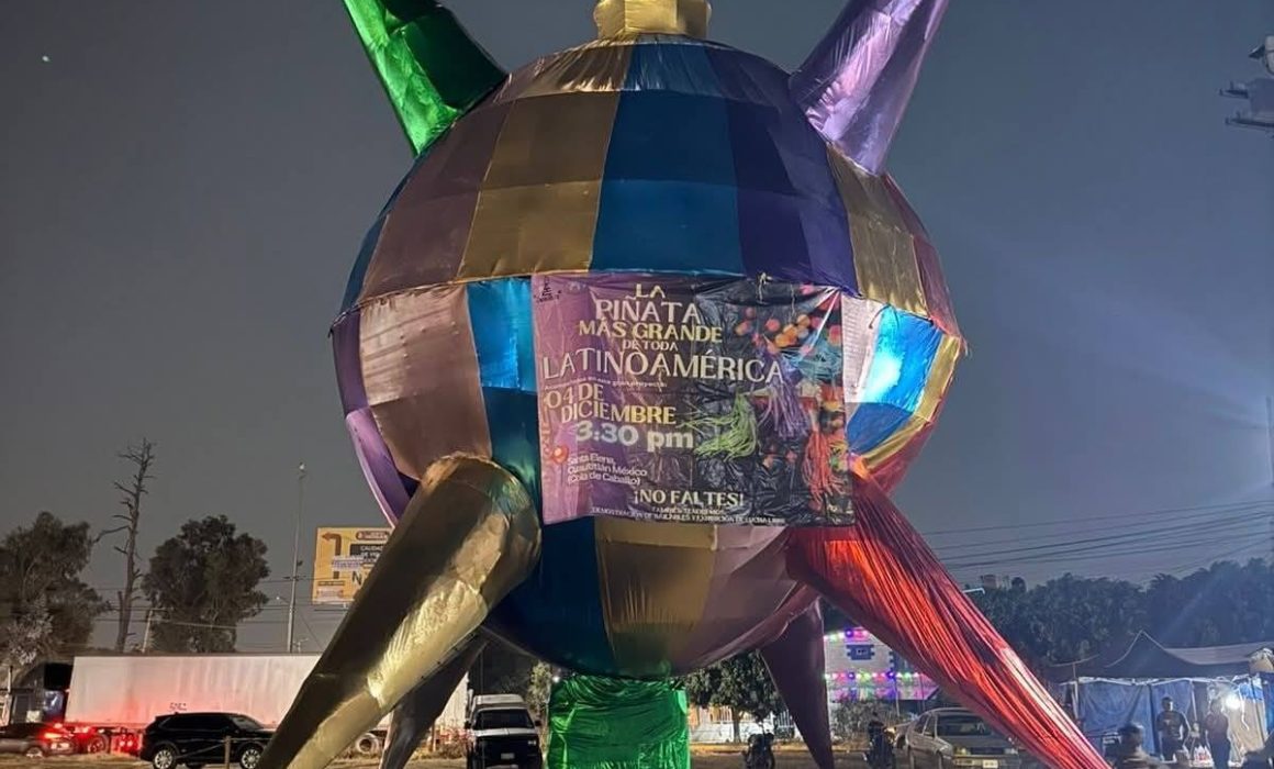¡Increíble! La piñata más grande de Latinoamérica se revela en Cuautitlán — ¿Qué la hace tan especial?